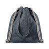 Sac en coton recyclé  MOIRA DUO Matières : coton recyclé Couleurs : bleu