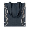 Sac en coton recyclé  MOIRA DUO Matières : coton recyclé Couleurs : bleu personnalisation rapide en France