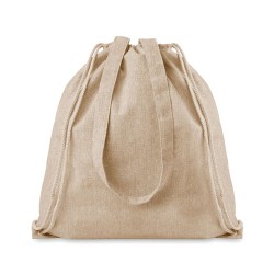 Sac en coton recyclé  MOIRA DUO Matières : coton recyclé Couleurs : beige impression haute définition