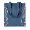Sac en coton recyclé  MOIRA DUO Matières : coton recyclé Couleurs : bleu royal marquage laser ultra précis