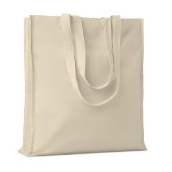 Sac shopping  en coton 140gr/m² - PORTOBELLO Matières : coton Couleurs : beige