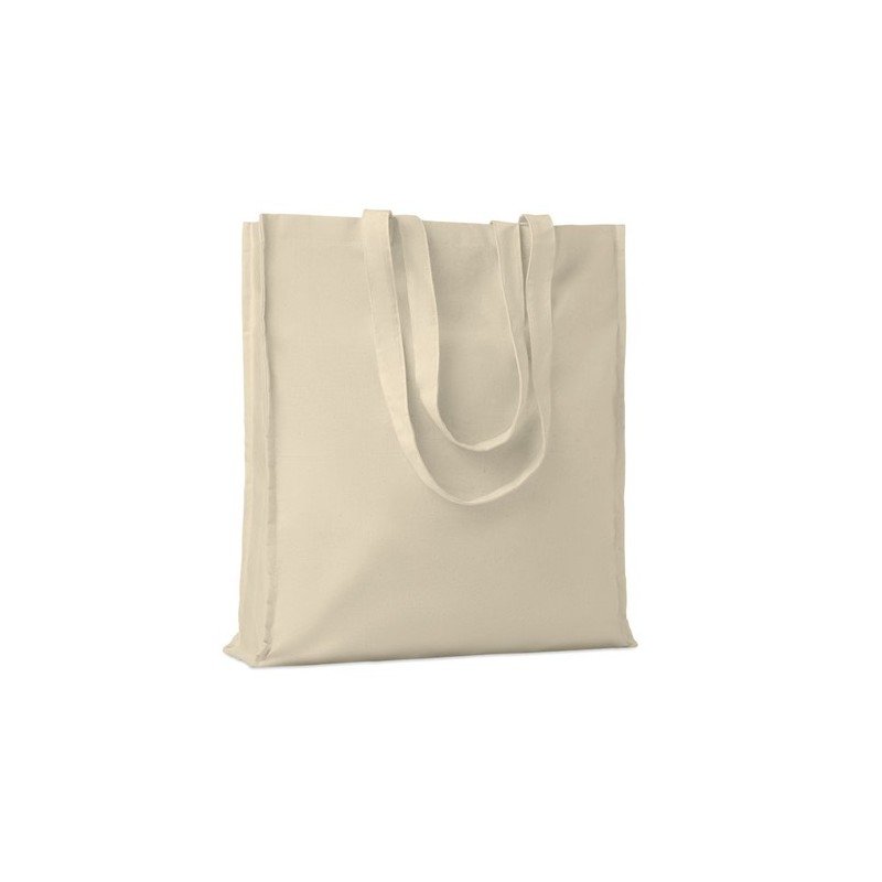 Sac shopping  en coton 140gr/m² - PORTOBELLO Matières : coton Couleurs : beige