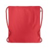 Sac à cordon personnalisé en coton organique YUKI COLOUR Matières : coton biologique Couleurs : rouge objet promotionnel éco-res