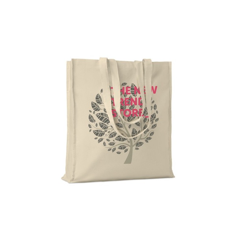 Sac shopping  en coton 140gr/m² - PORTOBELLO Matières : coton Couleurs : beige cadeau entreprise pas cher