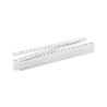 Règle pliable  de 2 mètres personnalisée Matières : polystyrène (PS) Couleurs : blanc personnalisable avec votre logo
