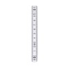 Règle Pliable Personnalisée 1 Mètre - METER Matières : polystyrène (PS) Couleurs : blanc cadeau entreprise pas cher