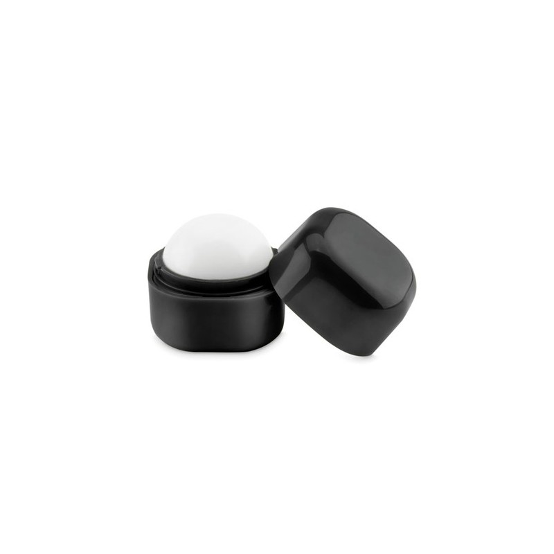 Baume à lèvres en cube personnalisé - Soin naturel pas cher - LIPS Matières : cire Couleurs : noir