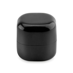 Baume à lèvres en cube personnalisé - Soin naturel pas cher - LIPS Matières : cire Couleurs : noir cadeau collaborateur premium