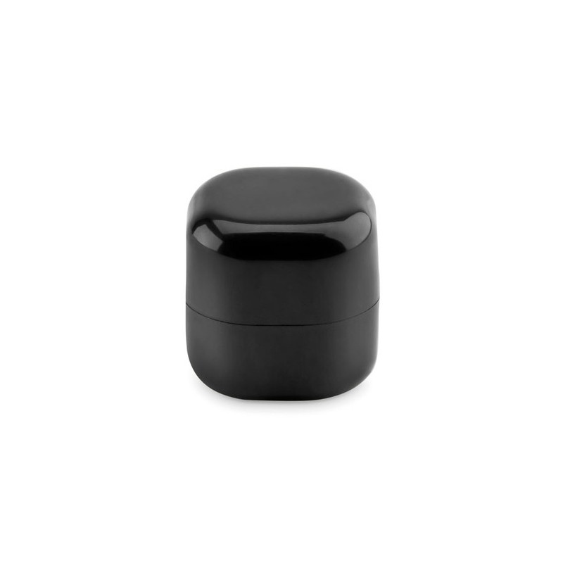 Baume à lèvres en cube personnalisé - Soin naturel pas cher - LIPS Matières : cire Couleurs : noir cadeau collaborateur premium