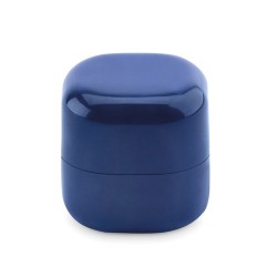 Baume à lèvres en cube personnalisé - Soin naturel pas cher - LIPS Matières : cire Couleurs : bleu objet promotionnel éco-respon