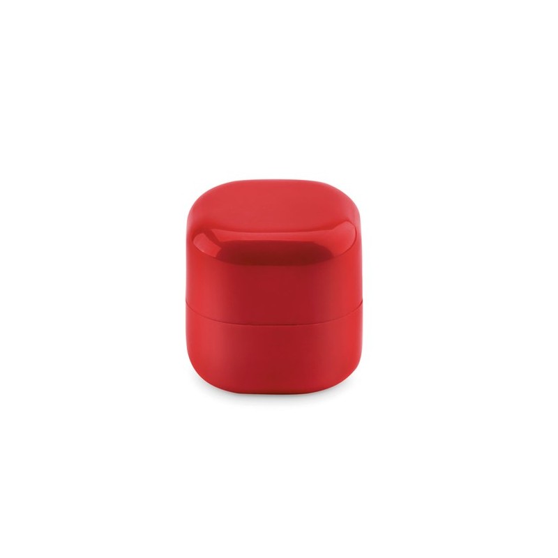 Baume à lèvres en cube personnalisé - Soin naturel pas cher - LIPS Matières : cire Couleurs : rouge livraison express 24h 48h