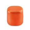 Baume à lèvres en cube personnalisé - Soin naturel pas cher - LIPS Matières : cire Couleurs : orange personnalisation rapide en 