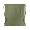 Sac à cordon personnalisé en coton organique YUKI COLOUR Matières : coton biologique Couleurs : vert cadeau collaborateur premiu