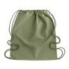 Sac à cordon personnalisé en coton organique YUKI COLOUR Matières : coton biologique Couleurs : vert cadeau client original