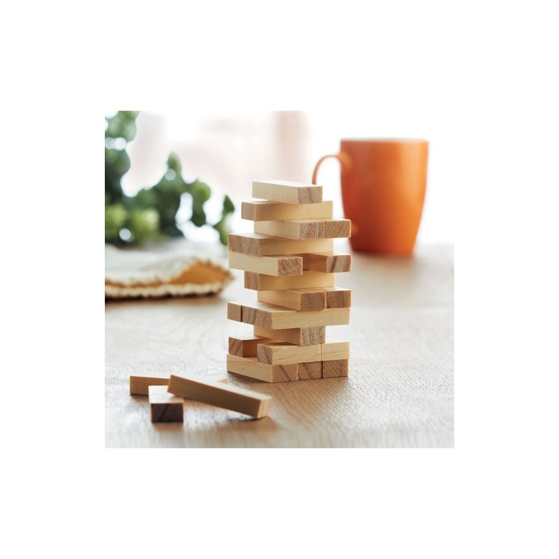 Tour à Empiler PISA - Jeu de Patience en Bois