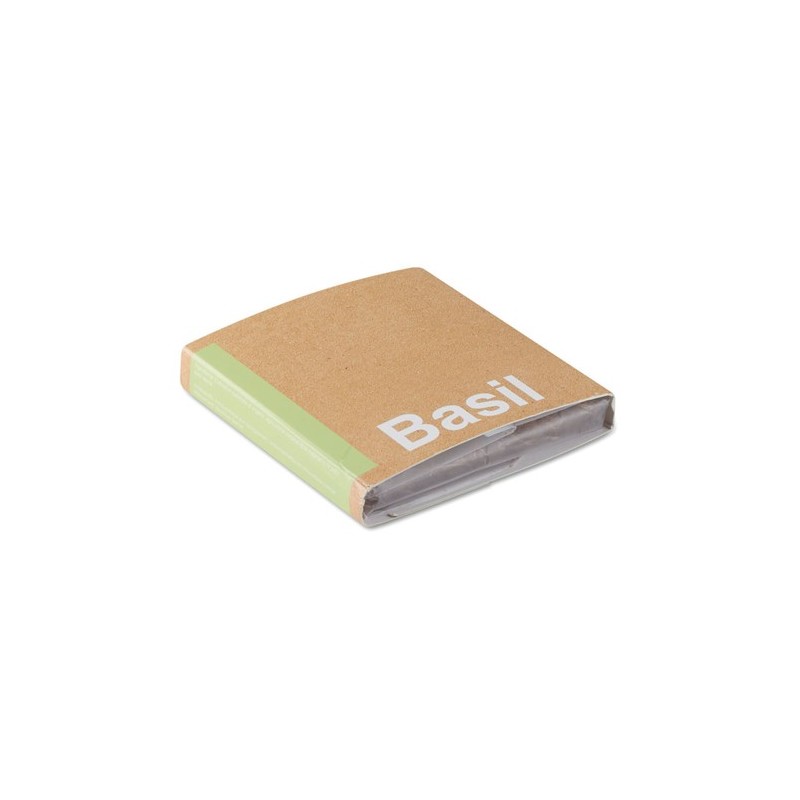 Substrat Éco-responsable avec Graines de Basilic - BASIL Couleurs : beige cadeau entreprise pas cher