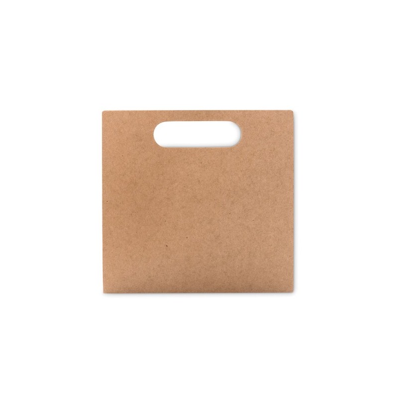 Set de coloriage personnalisé pas cher - FOLDER2 GO Matières : papier Couleurs : beige personnalisable avec votre logo