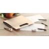 Set de coloriage personnalisé pas cher - FOLDER2 GO Matières : papier Couleurs : beige marquage laser ultra précis