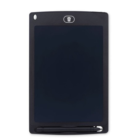 Tablette d'écriture LCD personnalisée 8,5" BLACKLET Matières : ABS Couleurs : noir cadeau entreprise pas cher