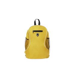 Sac à Dos Personnalisable Éco-responsable - Humus Matières : polyester Couleurs : jaune objet promotionnel éco-responsable