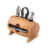 Accessoires à vin pratiques et personnalisés en mini tonneau BOTA 4 Matières : bois Couleurs : bois