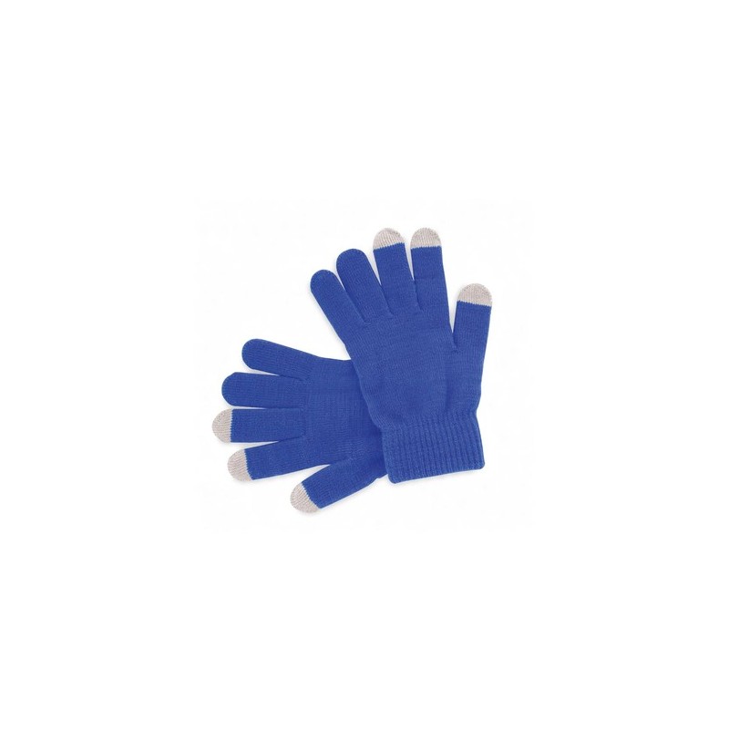 Gant Tactile Personnalisé Économique Actium Matières : acrylique Couleurs : noir livraison express 24h 48h