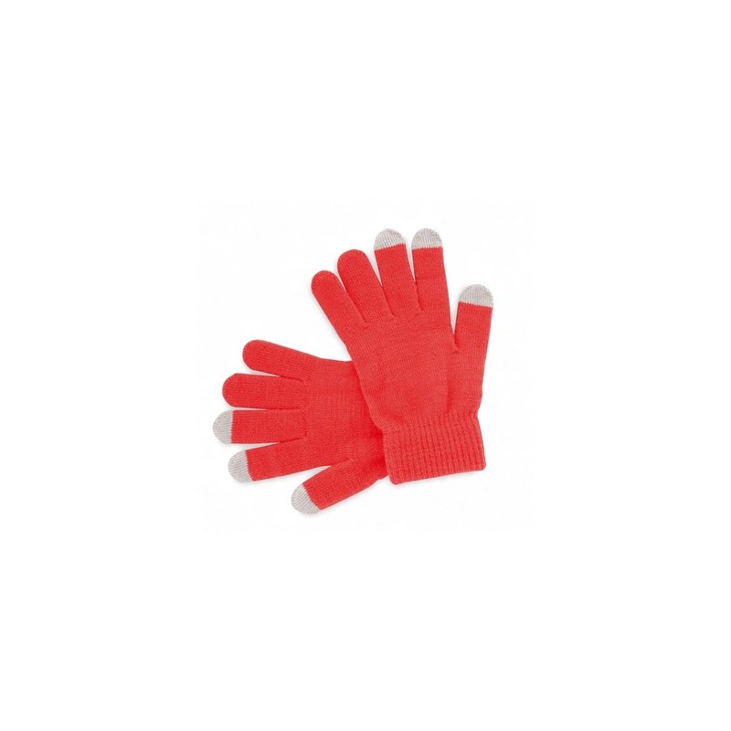 Gant Tactile Personnalisé Économique Actium Matières : acrylique Couleurs : vert impression haute définition