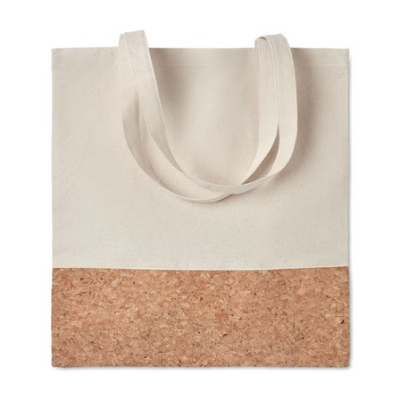 Sac à Provisions Éco-responsable en Liège Personnalisé - ILLA TOTE Matières : coton Couleurs : beige