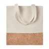 Sac à Provisions Éco-responsable en Liège Personnalisé - ILLA TOTE Matières : coton Couleurs : beige