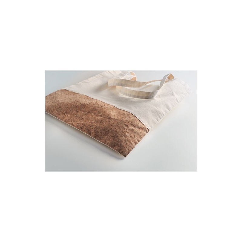 Sac à Provisions Éco-responsable en Liège Personnalisé - ILLA TOTE Matières : coton Couleurs : beige personnalisable avec votre 