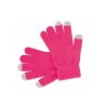 Gant Tactile Personnalisé Économique Actium Matières : acrylique Couleurs : fuchsia cadeau entreprise pas cher