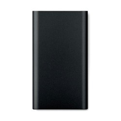 Powerbank sans fil personnalisable 4000mAh POWER&WIRELESS Couleurs : noir cadeau collaborateur premium
