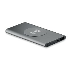 Powerbank sans fil personnalisable 4000mAh POWER&WIRELESS Couleurs : noir 2