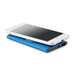 Powerbank sans fil personnalisable 4000mAh POWER&WIRELESS goodies personnalisé en stock