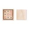 Jeu de Morpion en Bois Personnalisable TIC TAC TOE Matières : bois Couleurs : bois personnalisable avec votre logo