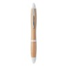 Stylo bille  en ABS et bambou personnalisable - RIO BAMBOO personnalisable avec votre logo