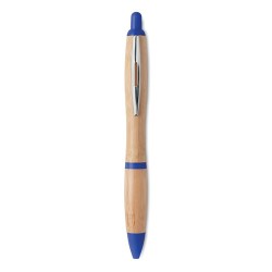 Stylo bille  en ABS et bambou personnalisable - RIO BAMBOO goodies publicitaire événementiel
