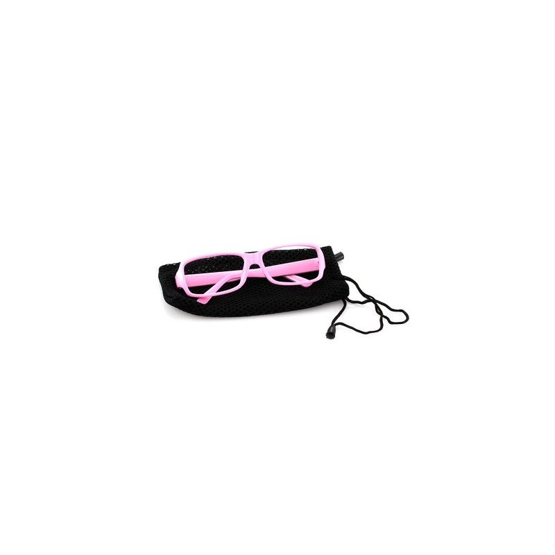 Monture de lunettes publicitaire unique Martyns Couleurs : rose marquage couleur éclatante