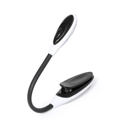 Lampe de lecture personnalisée Lektura Couleurs : noir objet promotionnel éco-responsable