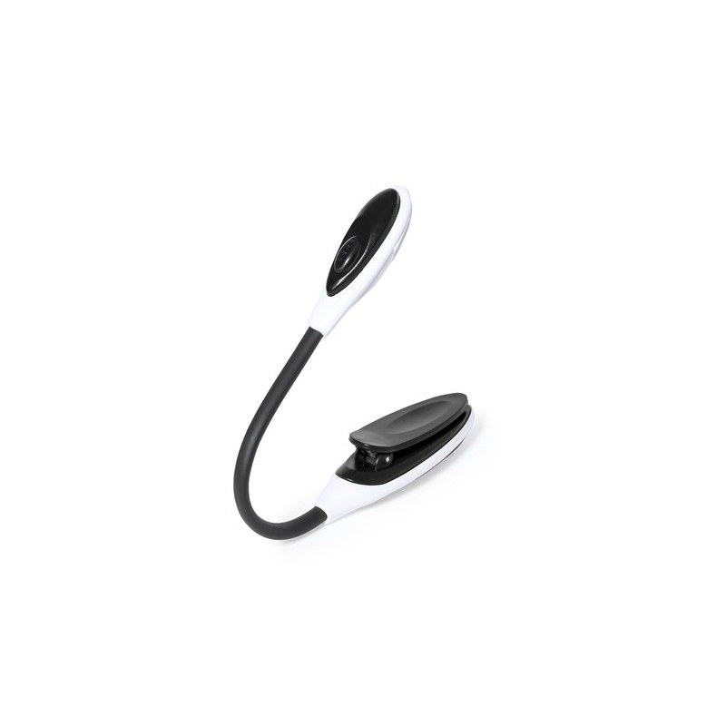 Lampe de lecture personnalisée Lektura Couleurs : noir objet promotionnel éco-responsable