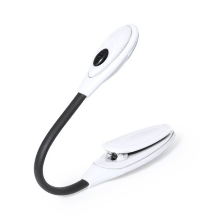 Lampe de lecture personnalisée Lektura Couleurs : blanc marquage couleur éclatante