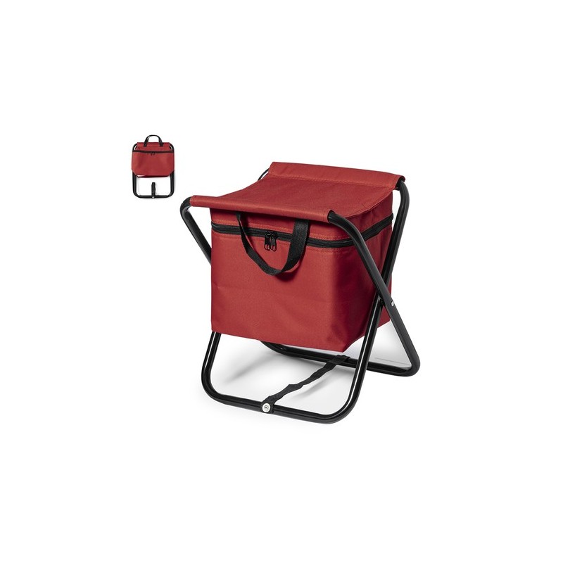 Chaise Glacière Personnalisée Idéale pour Loisirs - Xana Matières : polyester Couleurs : rouge goodies publicitaire événementiel