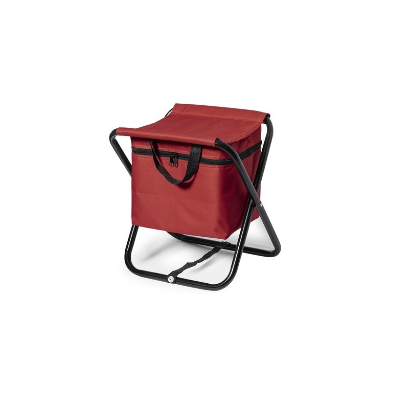 Chaise Glacière Personnalisée Idéale pour Loisirs - Xana Matières : polyester Couleurs : rouge personnalisation rapide en France