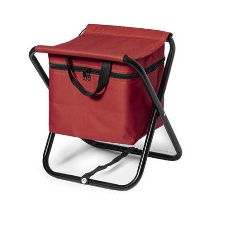 Chaise Glacière Personnalisée Idéale pour Loisirs - Xana Matières : polyester Couleurs : rouge personnalisation rapide en France