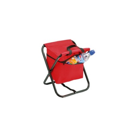 Chaise Glacière Personnalisée Idéale pour Loisirs - Xana Matières : polyester Couleurs : rouge personnalisation sur mesure