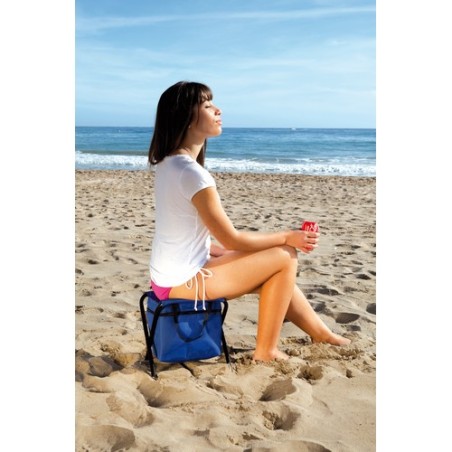 Chaise Glacière Personnalisée Idéale pour Loisirs - Xana Matières : polyester Couleurs : rouge personnalisable avec votre logo