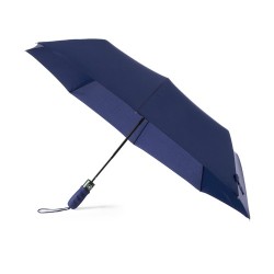 Parapluie Automatique Pliable Personnalisé Elmer Matières : pongée Couleurs : bleu marine