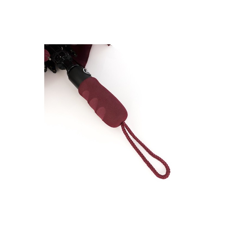 Parapluie Automatique Pliable Personnalisé Elmer Matières : pongée Couleurs : bleu marine personnalisation sur mesure