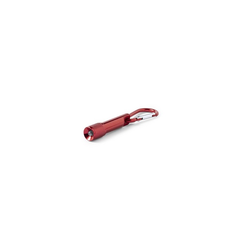 Couteau et Lampe Personnalisés Éco-responsables Set Sufli Matières : acier inoxydable Couleurs : rouge cadeau entreprise pas che