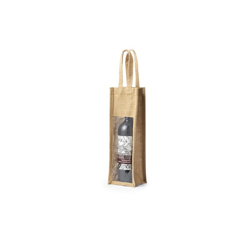 Sac Holden en Toile de Jute pour Bouteille